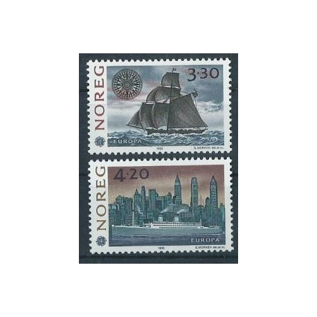 Norwegia - Nr 1096 - 97 1992r -CEPT -  Marynistyka