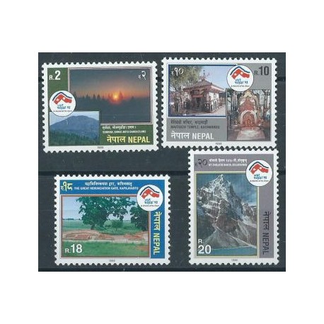 Nepal - Nr 661 - 64 1998r - Krajobraz