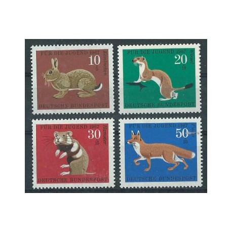 Niemcy - Nr 529 - 32 1967r - Ssaki