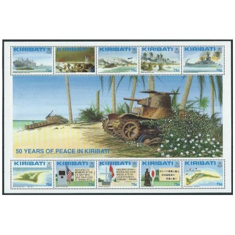 Kiribati - Bl 20 1993r - Marynistyka - Militaria