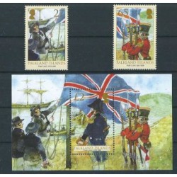 Falklandy - Nr 1044 - 45 Bl 38 2008r - Marynistyka