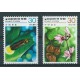 Korea S. - Nr 1183 - 84 1980r Insekty - Kwiaty