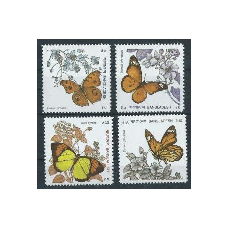 Bangladesz - Nr 350 - 53 1990r - Motyle