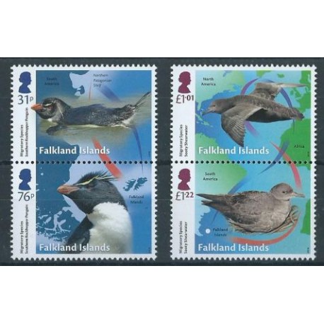 Falklandy - Nr 1374 - 77 2018r - Ptaki