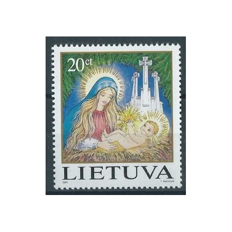 Litwa - Nr 572 1994r - Boże Narodzenie