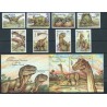 Barbuda - Nr 1424 - 31 Bl 197 - 98 1992r - Dinozaury
