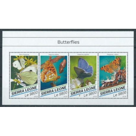 Sierra Leone - Nr 9739 - 42 2018r - Motyle