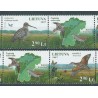 Litwa - Nr 949 - 50 Pasek 2007r - Ptaki