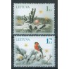Litwa - Nr 861 - 62 2004r - Boże Narodzenie - Ptaki