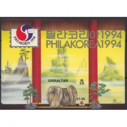 Gibraltar - Bl 20 1994r - Pies