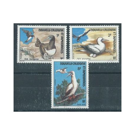 Nowa Kaledonia - Nr 573 - 75 1976r - Ptaki