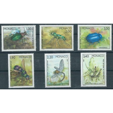 Monako - Nr 1796 - 01 1987r - Inseky