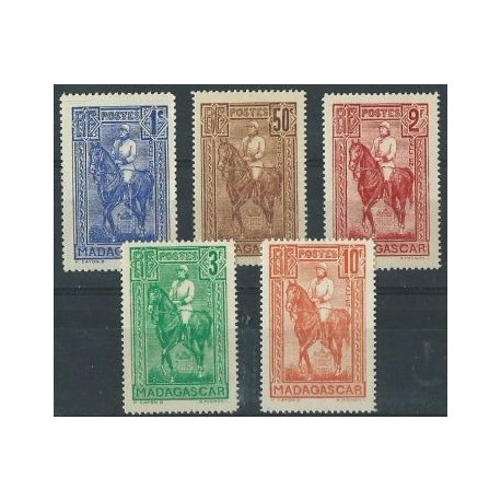 Madagaskar - Nr 207 - 11 1931r - Konie - Kol. francuskie