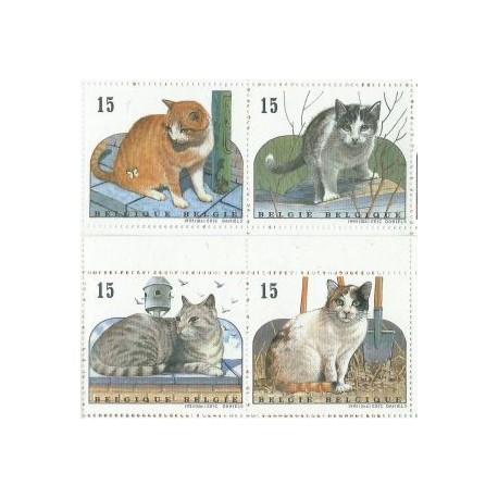 Belgia - Nr 2573 - 76 1993r - Koty
