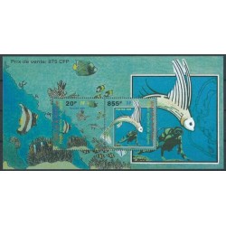 Wallis & Futuna - Bl 8 1999r - Ryby - Płetwonurek