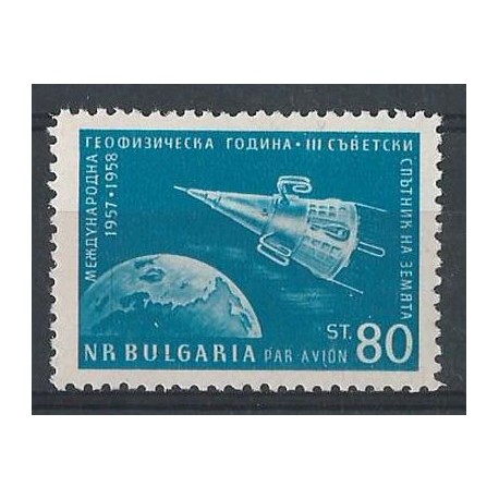Bułgaria - Nr 1094 A 1958r - Kosmos
