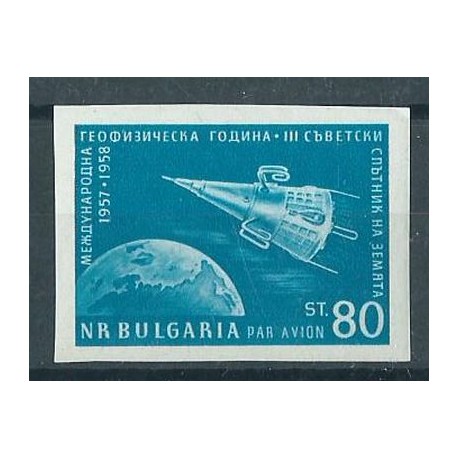 Bułgaria - Nr 1094 B 1958r - Kosmos