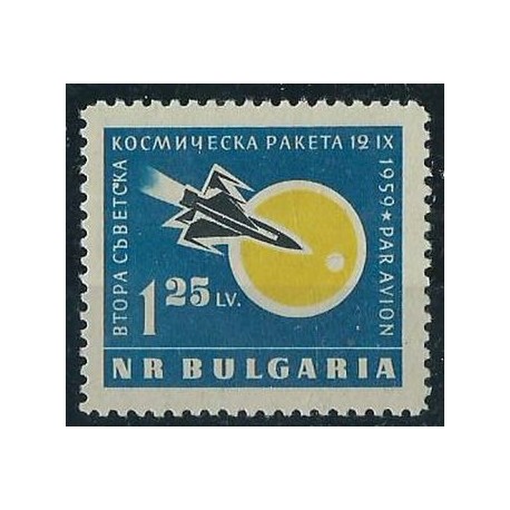 Bułgaria - Nr 1163 1960r - Kosmos