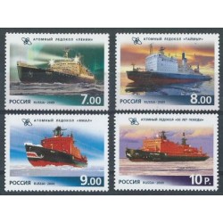 Rosja - Nr 1552 - 55 2009r - Marynistyka