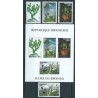 Rwanda - Nr 1465 - 68 Bl 114 1995r - Kwiaty -  Drzewa