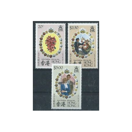 Hong Kong - Nr 372 - 74 1981r
