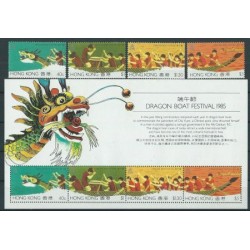 Hong Kong - Nr 460 - 63 Bl 5 1985r