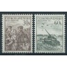 Czechosłowacja - Nr 939 - 40 1955r - Militaria