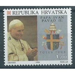 Chorwacja - Nr 291  Chr 200 1994r - Papież
