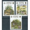 Jersey - Nr 378 - 80 1986r - CEPT - Kwiaty