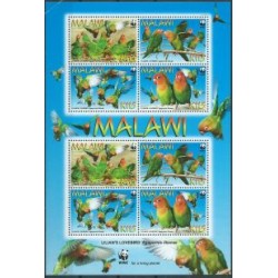 Malawi - Nr 819 - 22 Klb m2009r - WWF - Ptaki