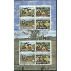 Gwinea Bissau  - Nr 3919 - 22 Klb 2008r  WWF - Ssaki
