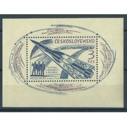 Czechosłowacja - Bl 21 1964r - Kosmos