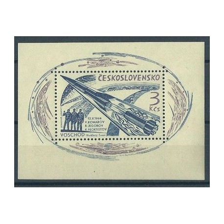 Czechosłowacja - Bl 21 1964r - Kosmos
