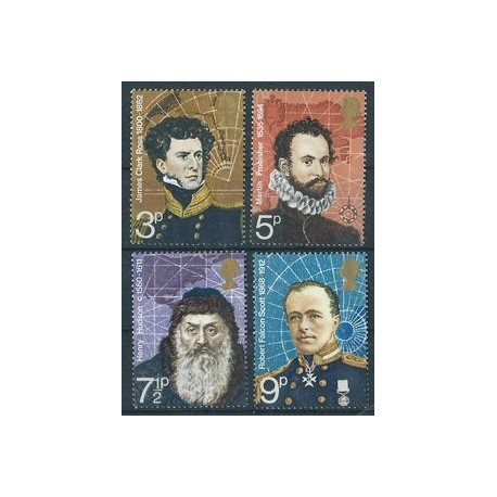 Wielka Brytania - Nr 590 - 93 1972r - Marynistyka