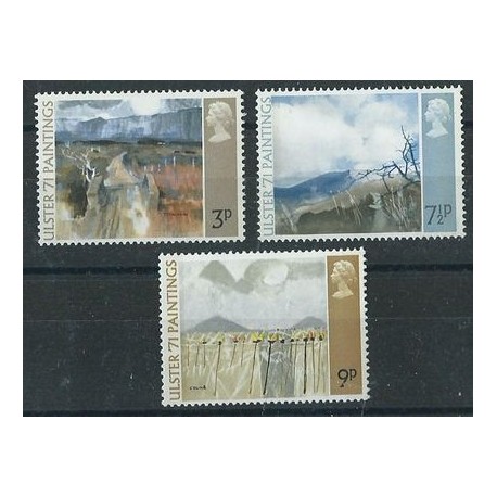 Wielka Brytania - Nr 574 - 76 1971r - Malarstwo