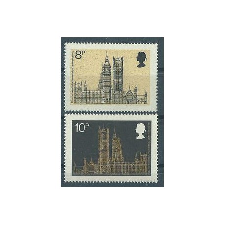 Wielka Brytania - Nr 632 - 33 1973r - Architektura