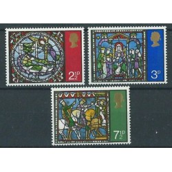 Wielka Brytania - Nr 587 - 89 1971r - Boże Narodzenie