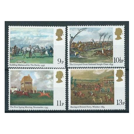 Wielka Brytania - Nr 793 - 96 1979r - Konie - Malarstwo