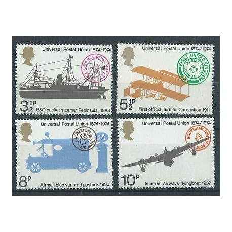 Wielka Brytania - Nr 650 - 53 1974r - UPU