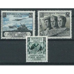 Włochy - Nr 871 - 73 1952r - Militaria