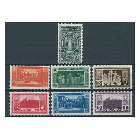 Włochy - Nr 318 - 24 1929r - Monte - Cassino