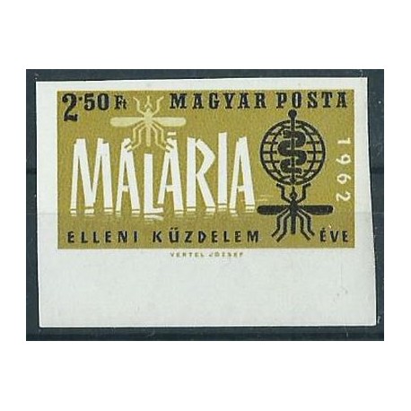 Węgry - Nr 1842 B 1962r -  Malaria