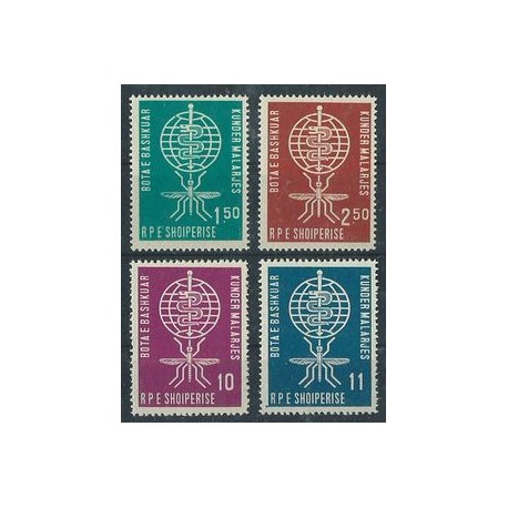 Albania - Nr 650 - 53 1962r - Malaria
