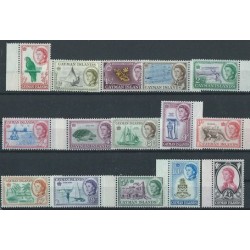 Kajmany - Nr 154 - 68 1962r -  Ryba -  Ptak -  Kol. angielskie