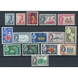 Fiji - Nr 124 - 38 1954r - Połów ryb - Ptaki-  Kol.  angielskie