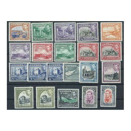 Cypr - Nr 136 - 54 Odmiany  1938r  - Krajobraz