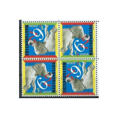 Węgry - Nr 4727 2002r - CEPT - Cyrk