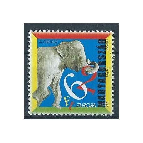 Węgry - Nr 4727 2002r - CEPT  - Cyrk