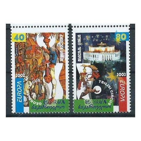 Gruzja - Nr 397 - 98 2002r - CEPT - Cyrk
