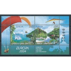 Serbia i Czrnogóra - Bl 57 2004r - CEPT - Krajobraz